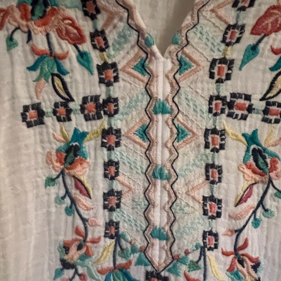 Johnny Was Summer Dress with Slip size Small - Picture 2 of 6